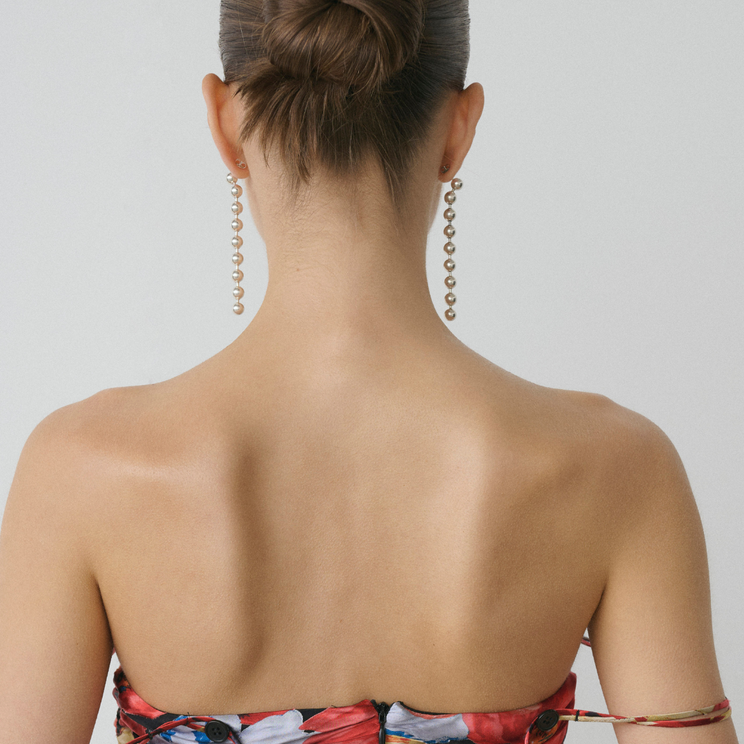 Big Atomic Chain Stud