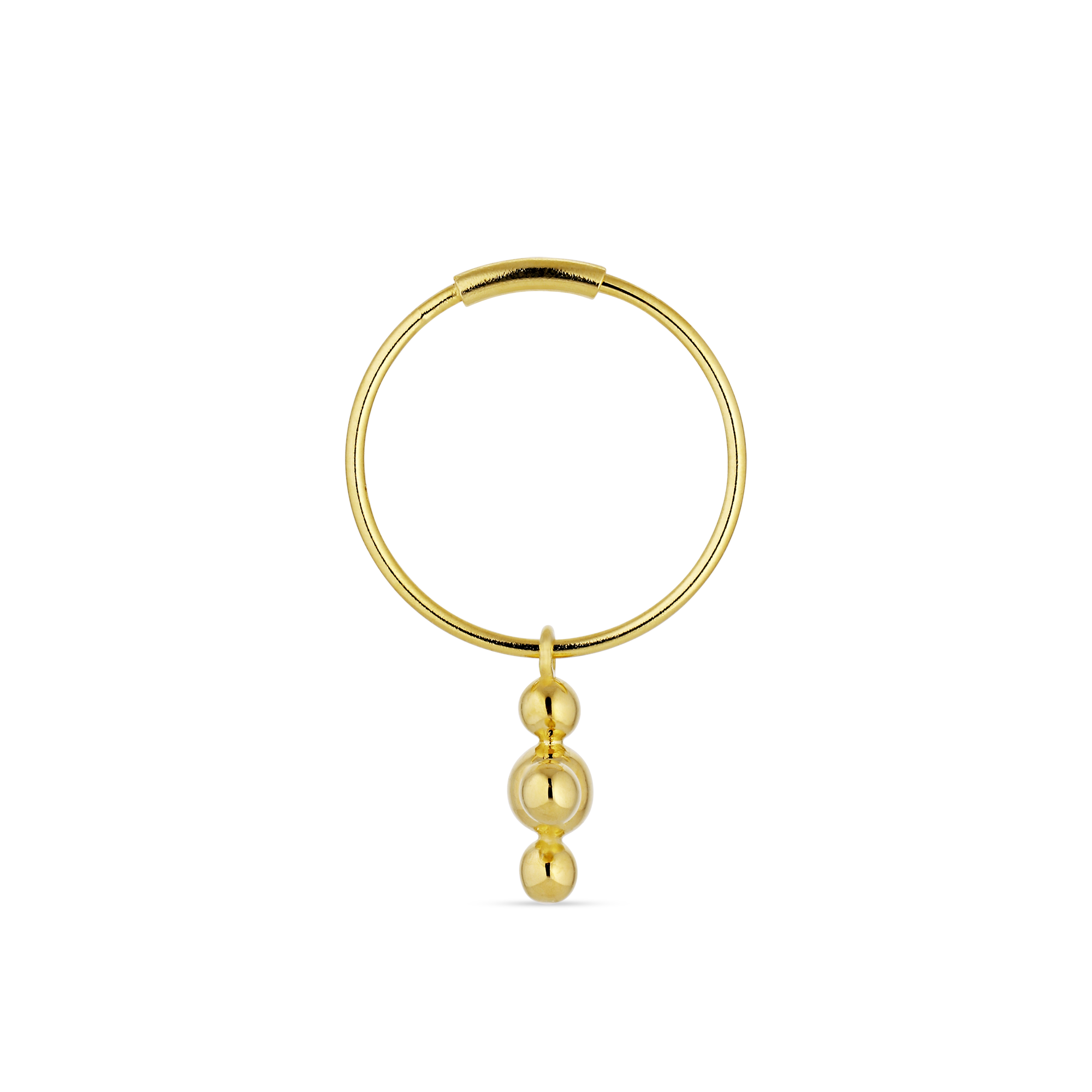 Creole with Atomic Pendant