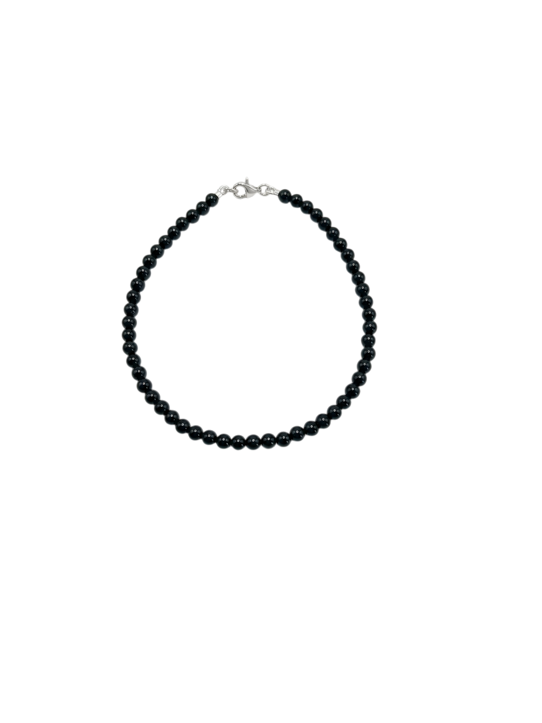 Bead Anklet Onyx