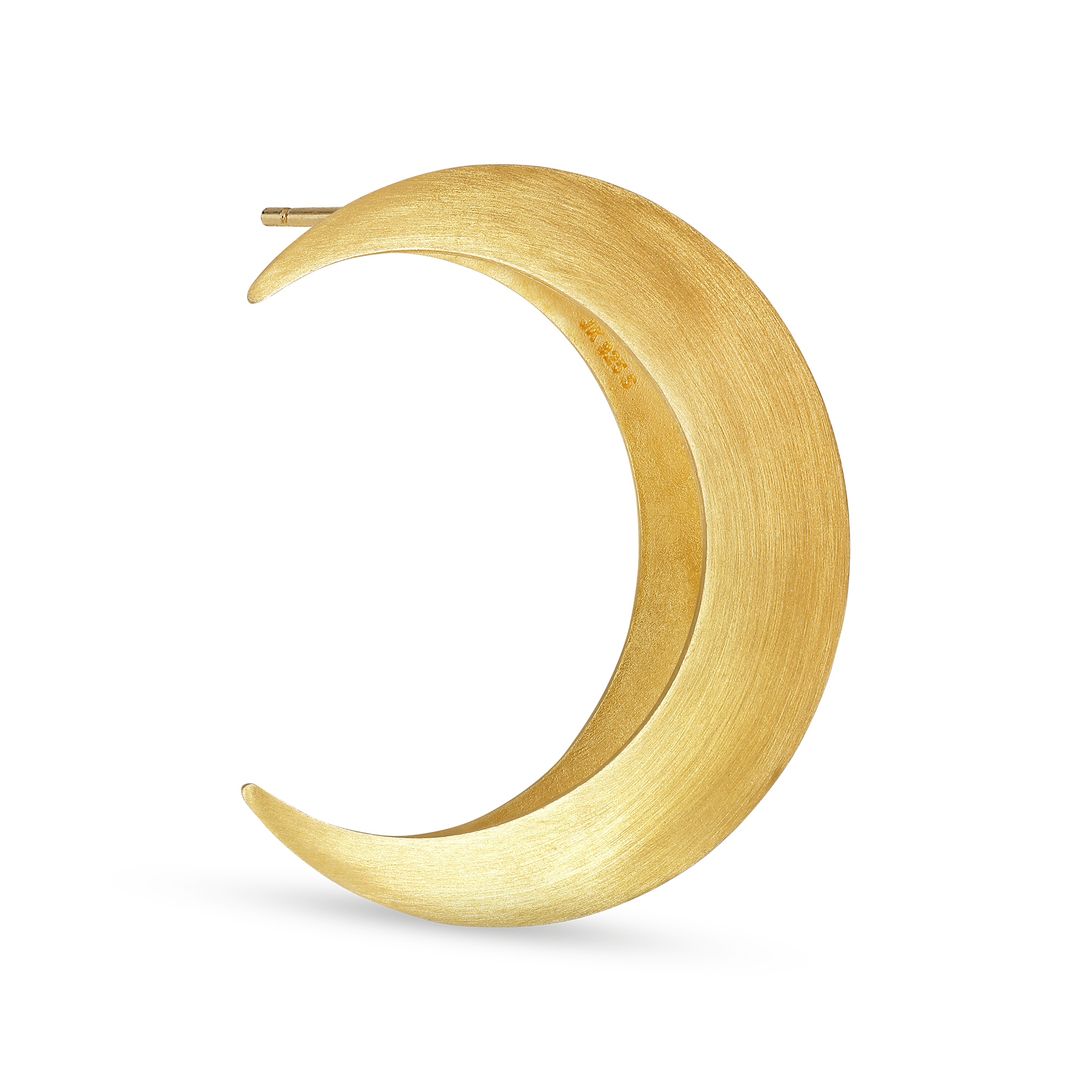 Massive Half Moon Stud