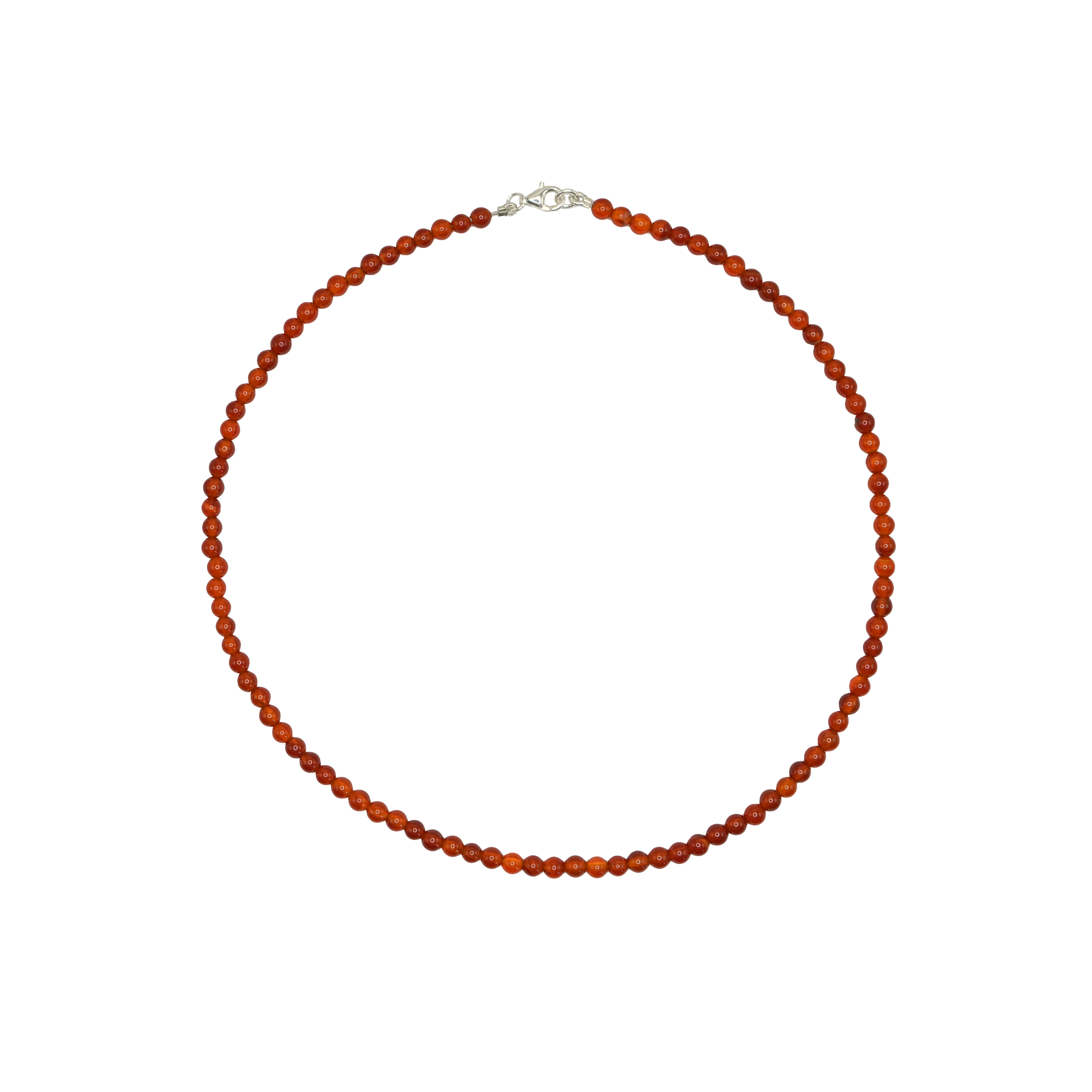 Bead necklace Carnelian