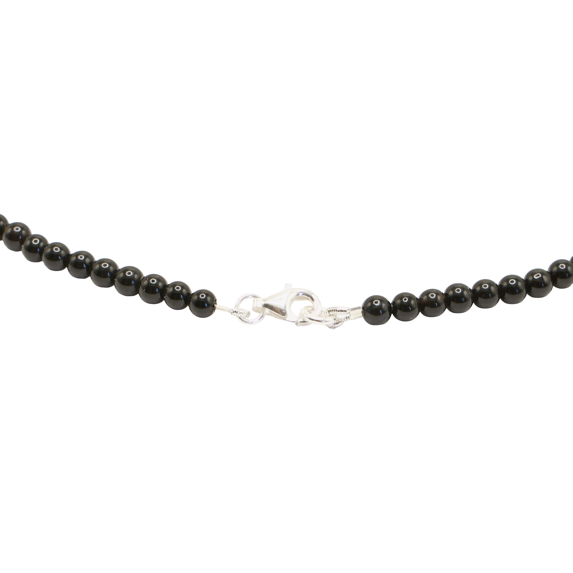 Bead necklace Onyx