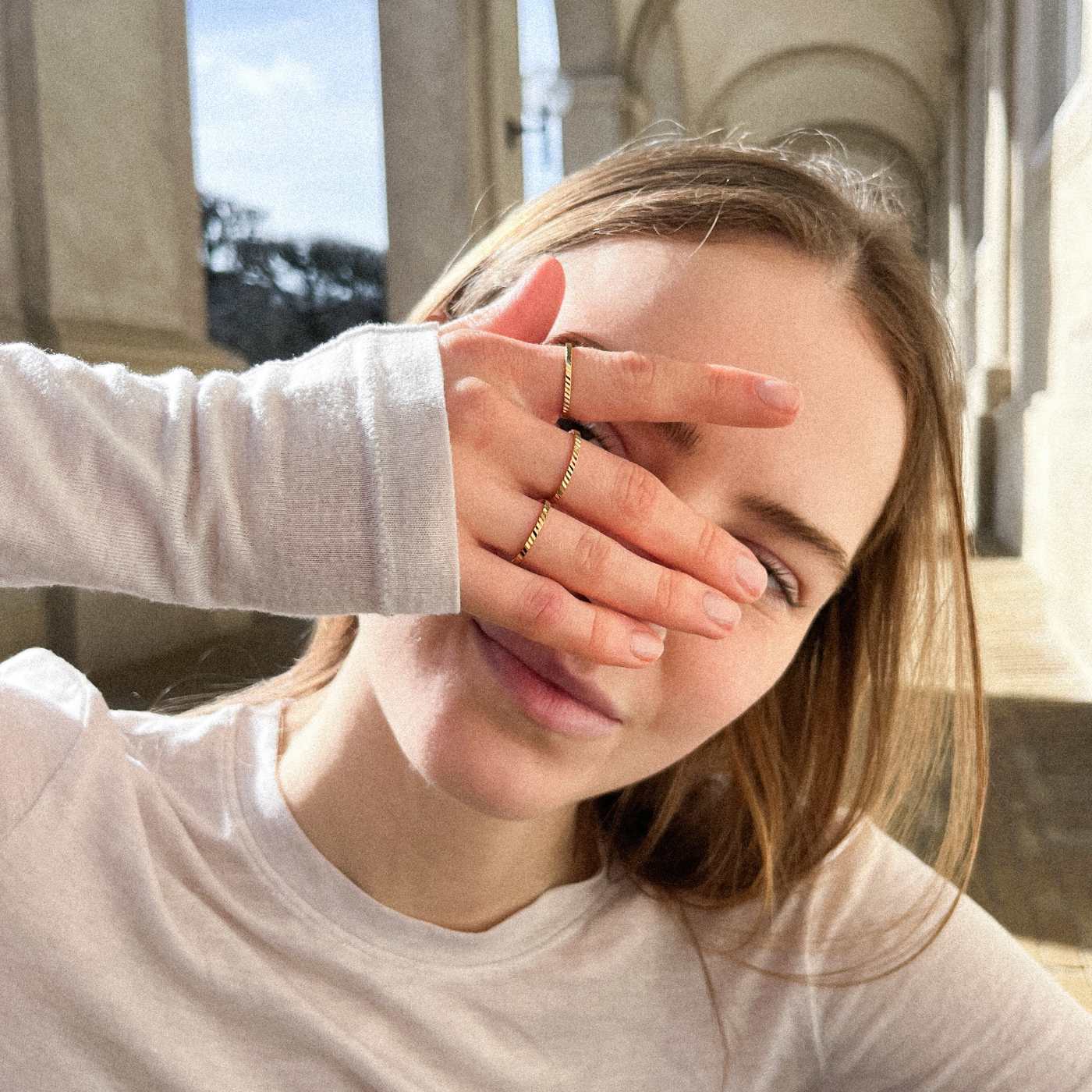 Small Reflection ring