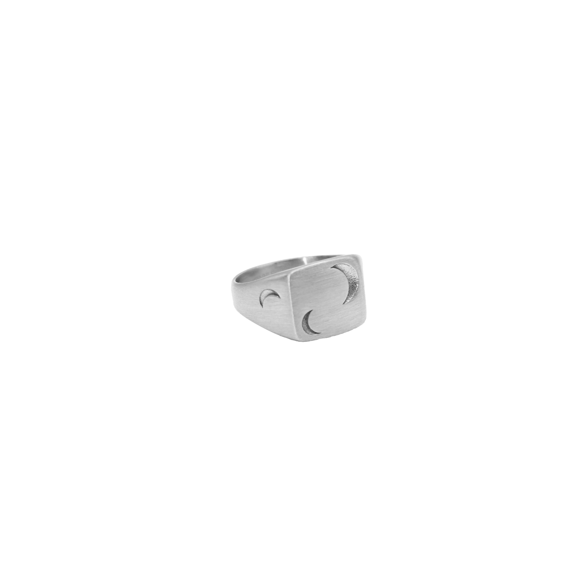 Half Moon Signet Ring