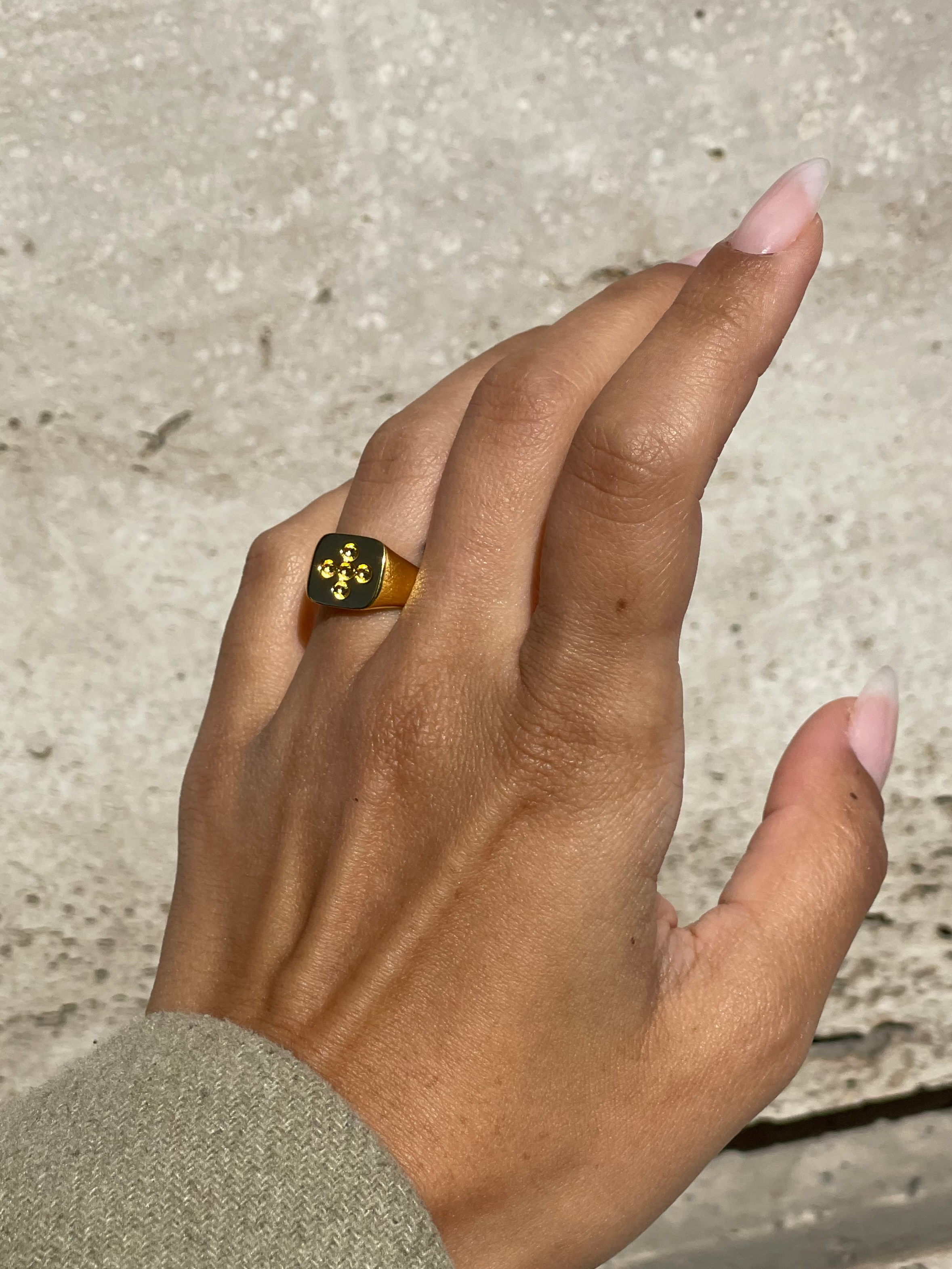 Atomic Signet Ring