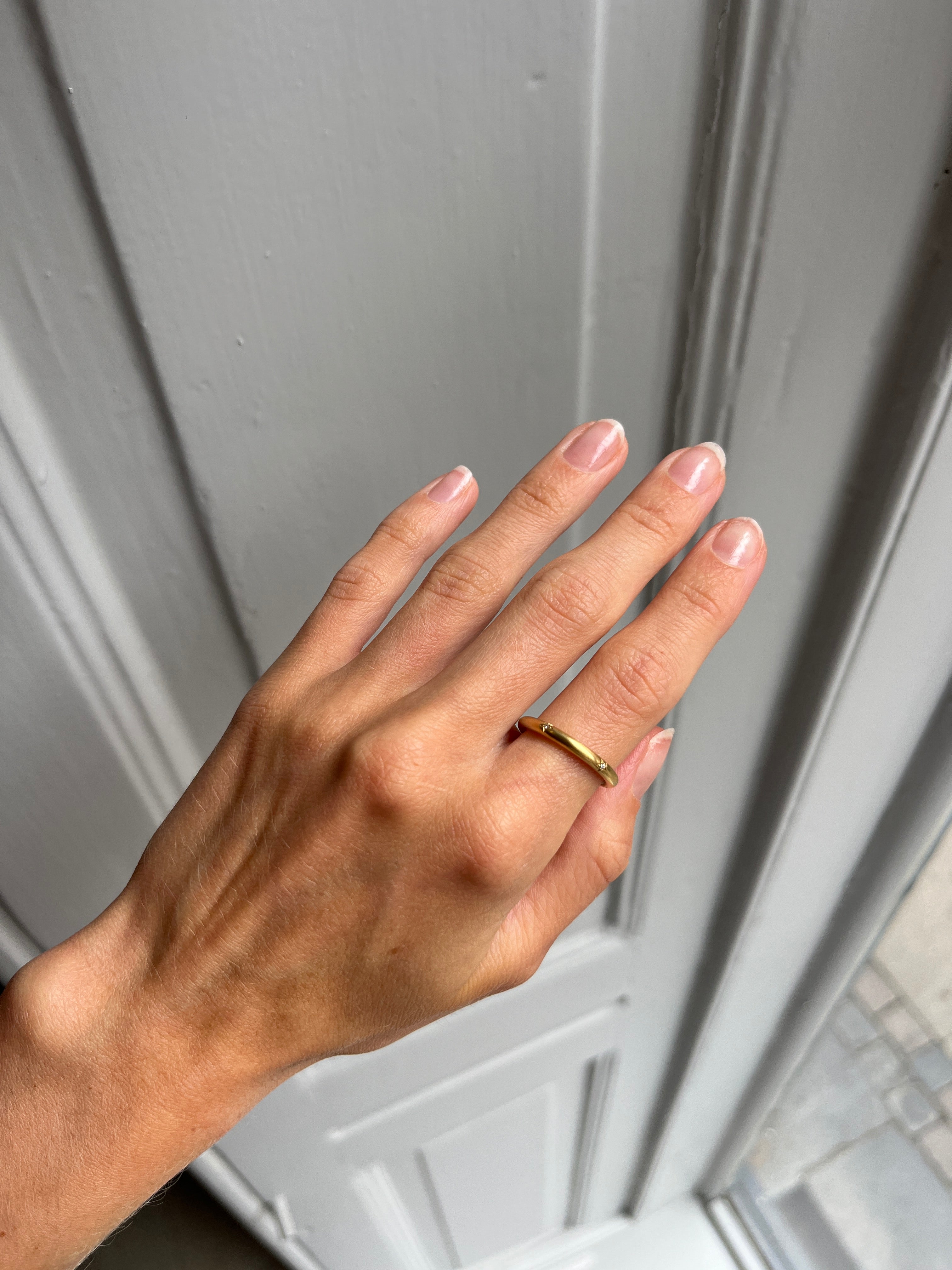 Starring in 14K gold with 5 brilliants