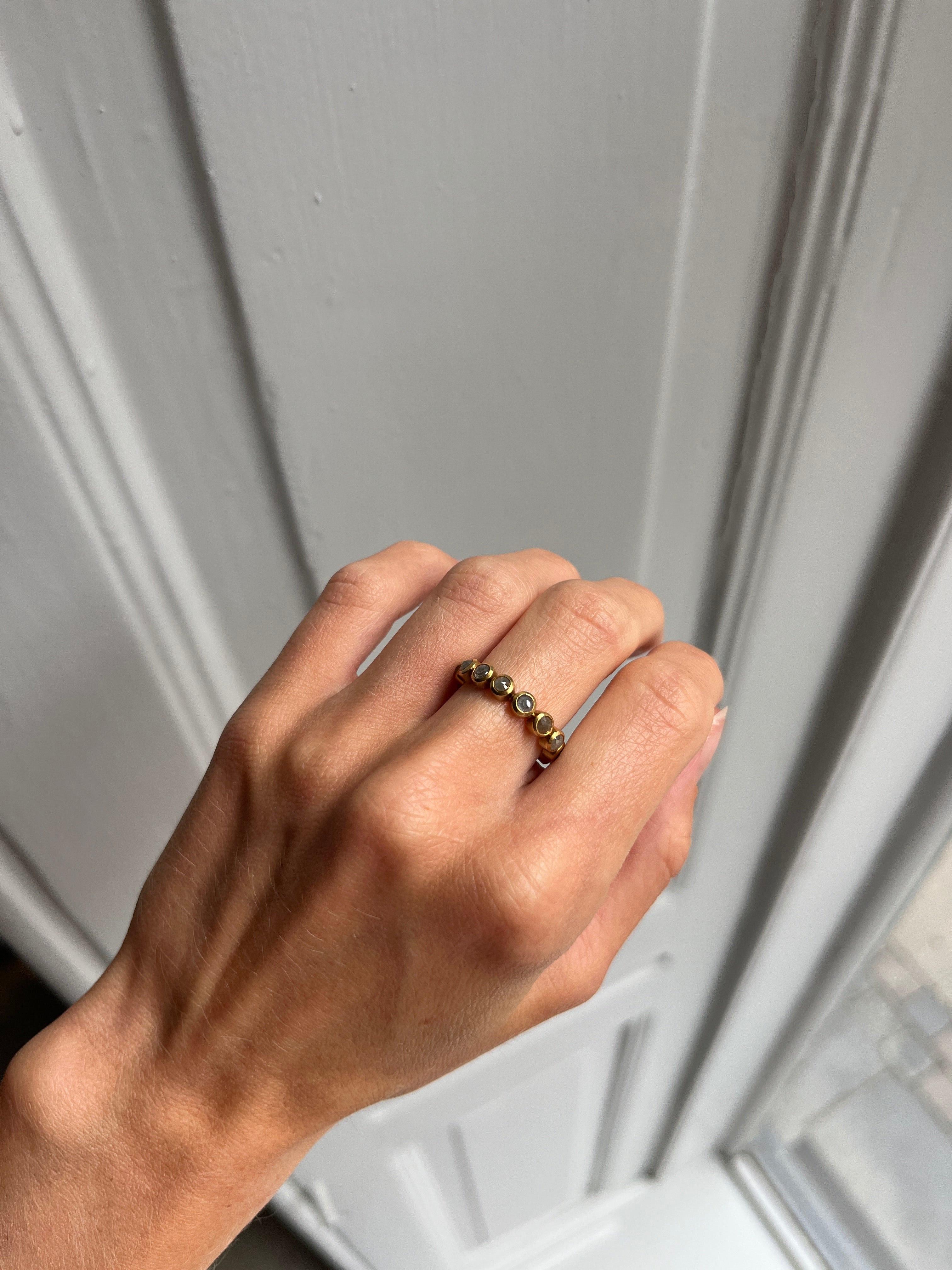 Rosecut Diamond Ring