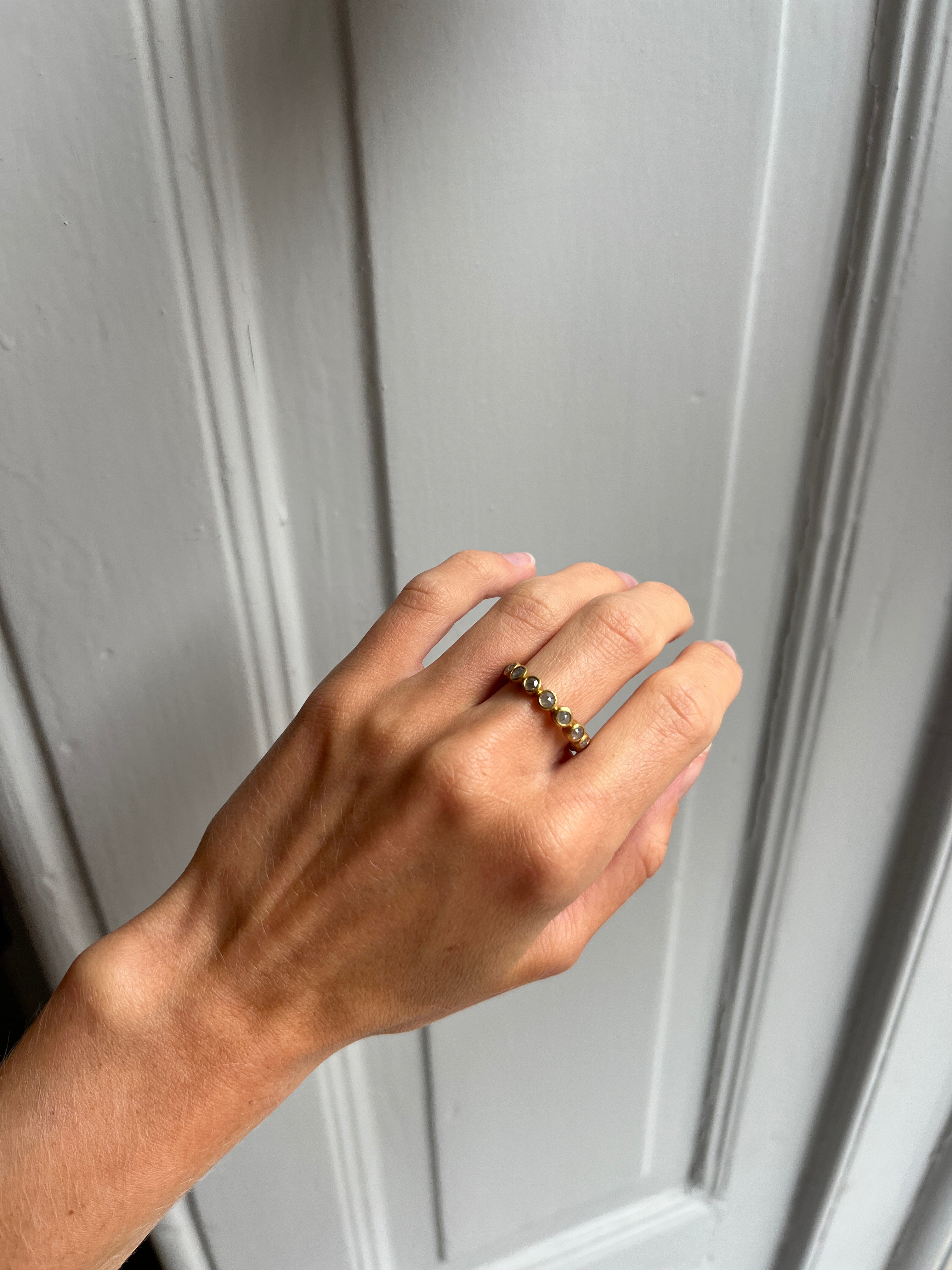 Rosecut Diamond Ring