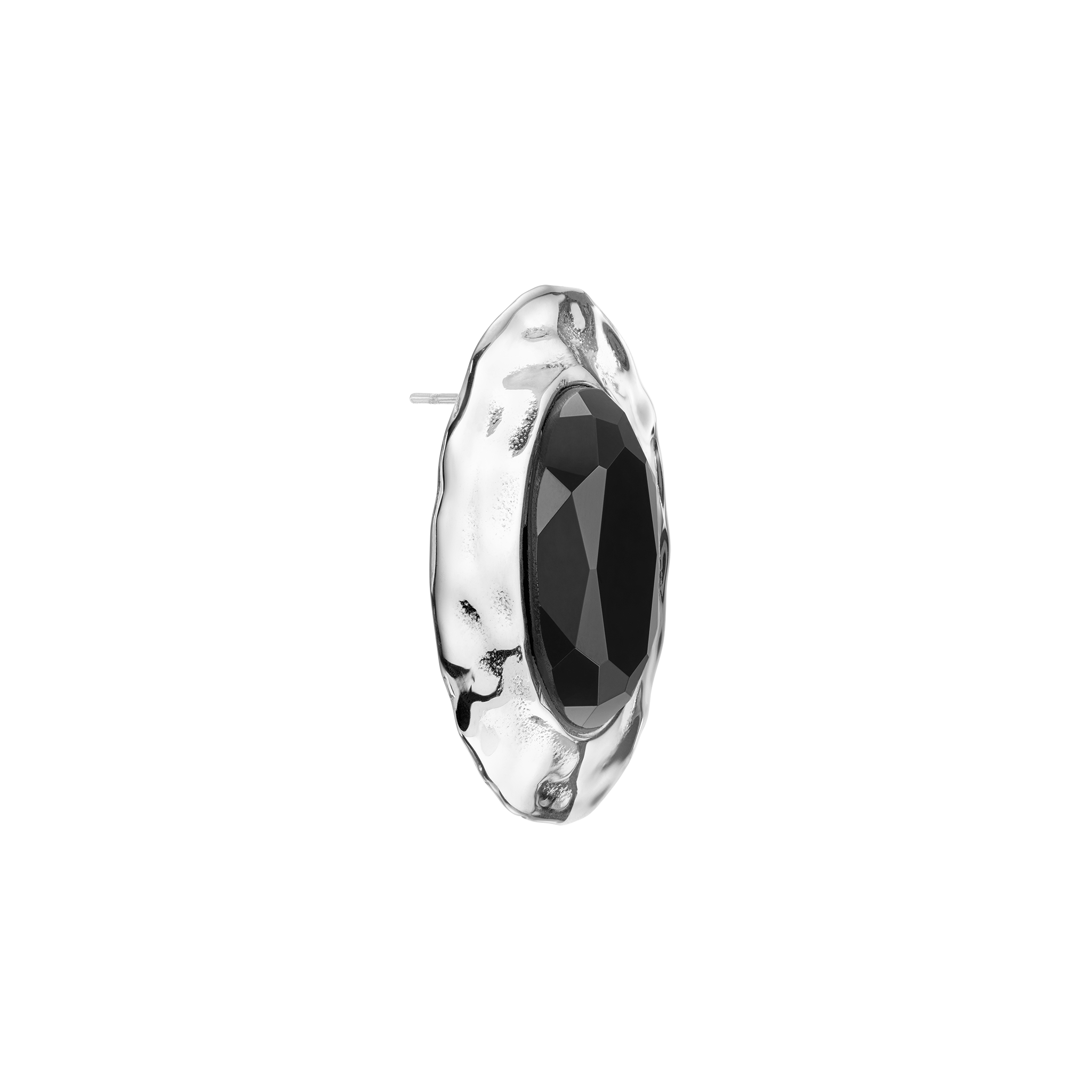 Oval earring