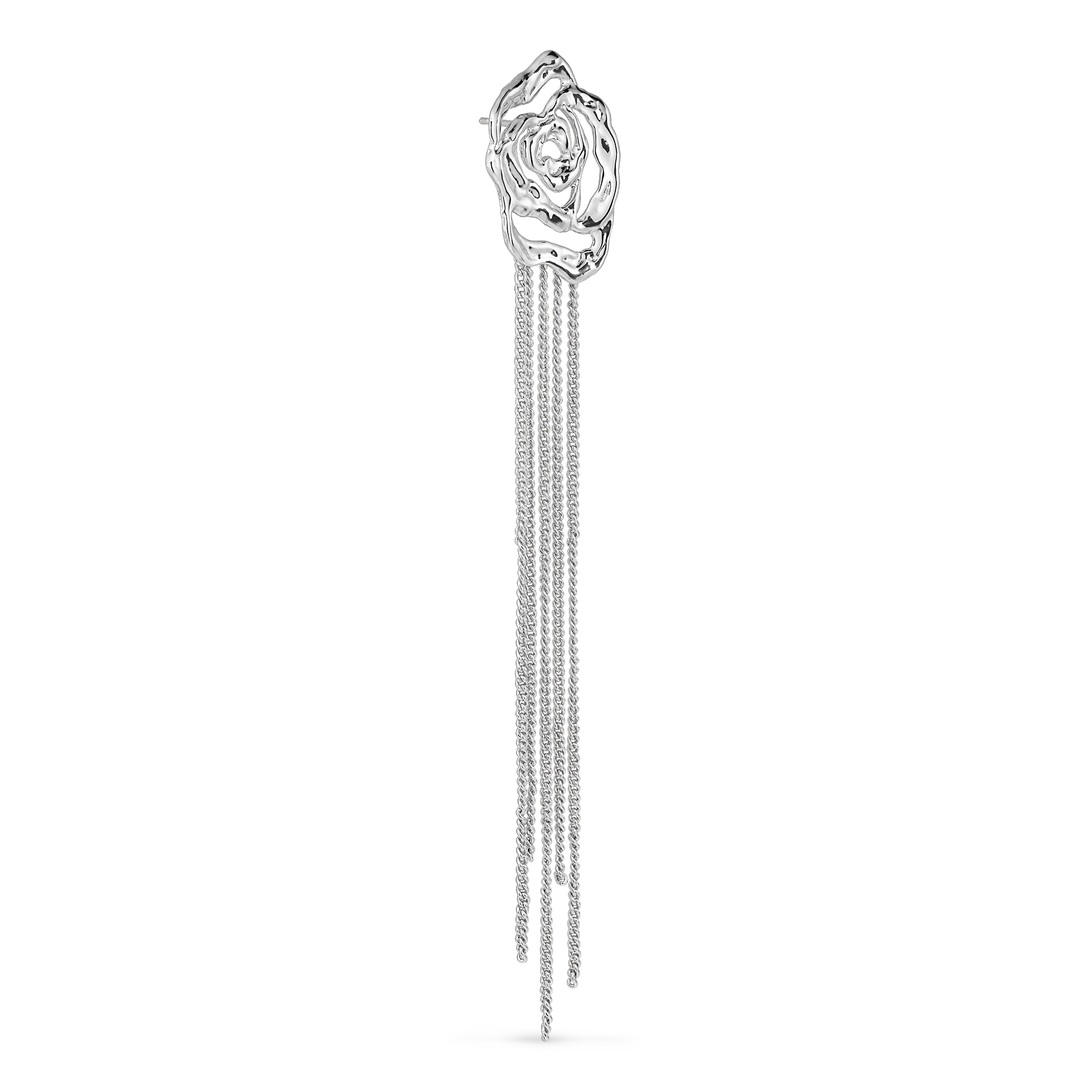 Rose Chain Earring