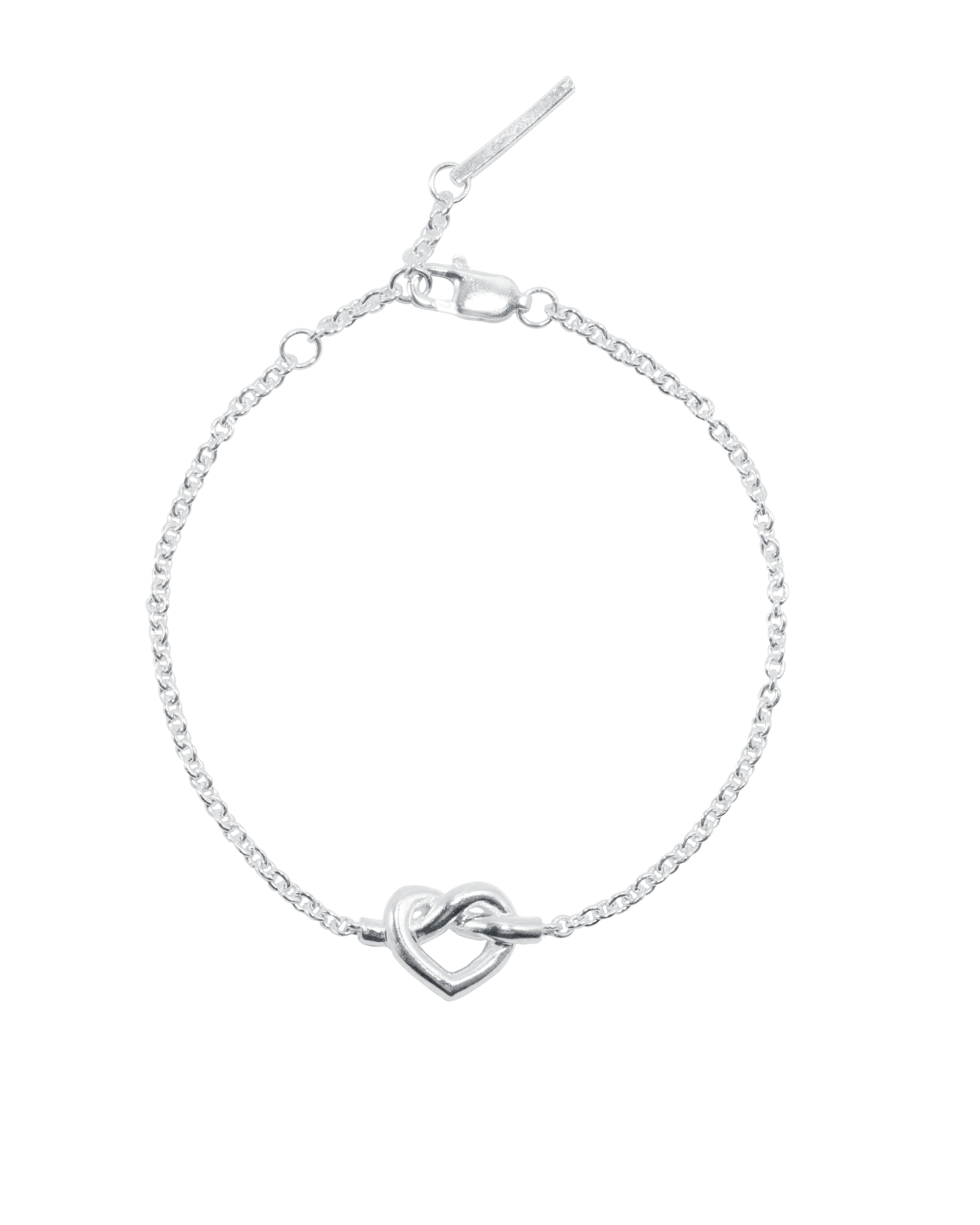 Tied Heart Bracelet
