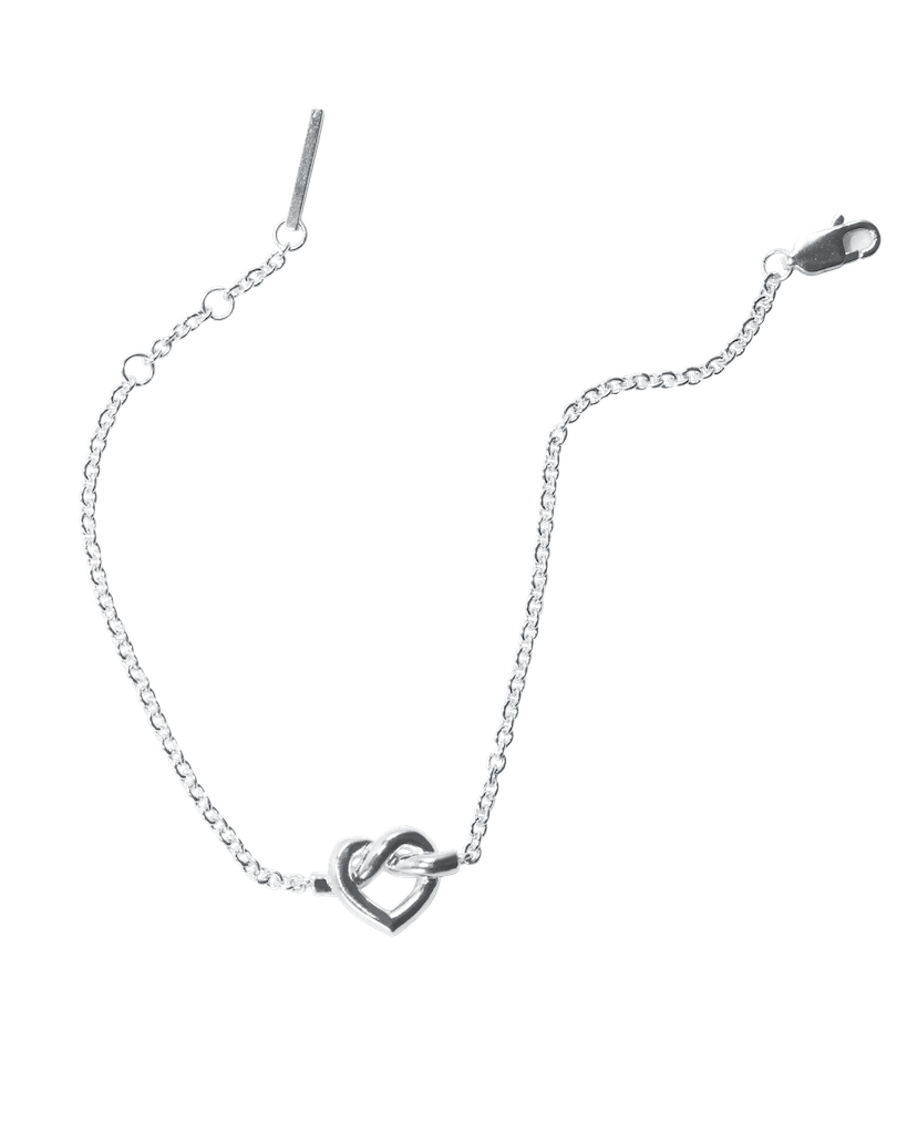 Tied Heart Bracelet