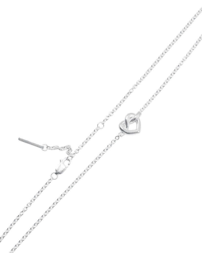 Tied Heart Necklace
