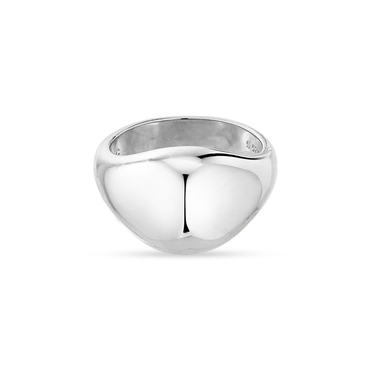 Preloved Atomic Dome Signet Ring