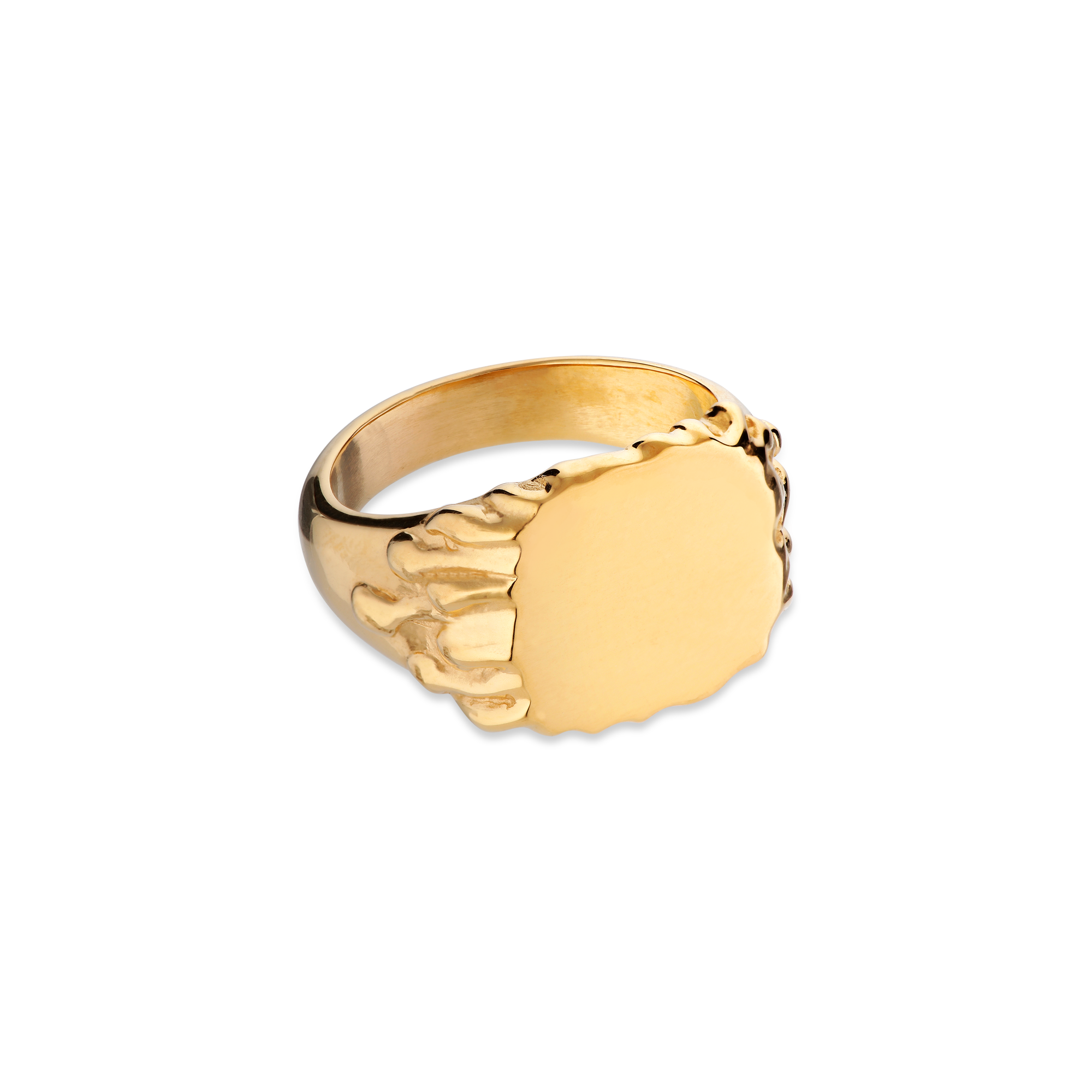 Drippy Signet Ring