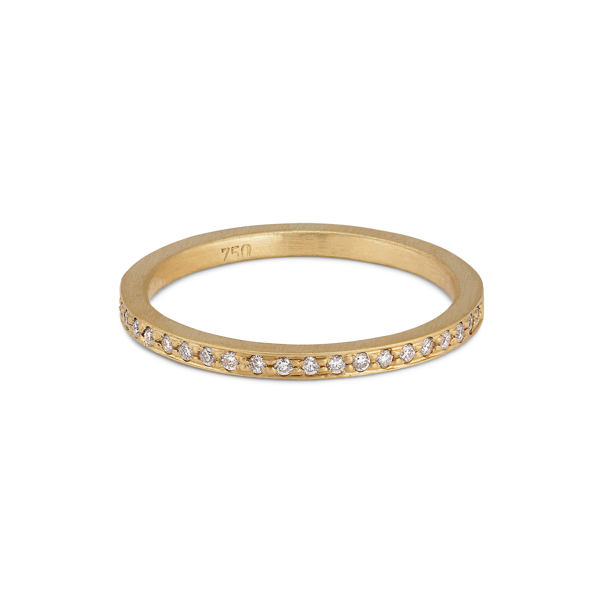 Lille alliancering Halv fyldt 0,005 ct