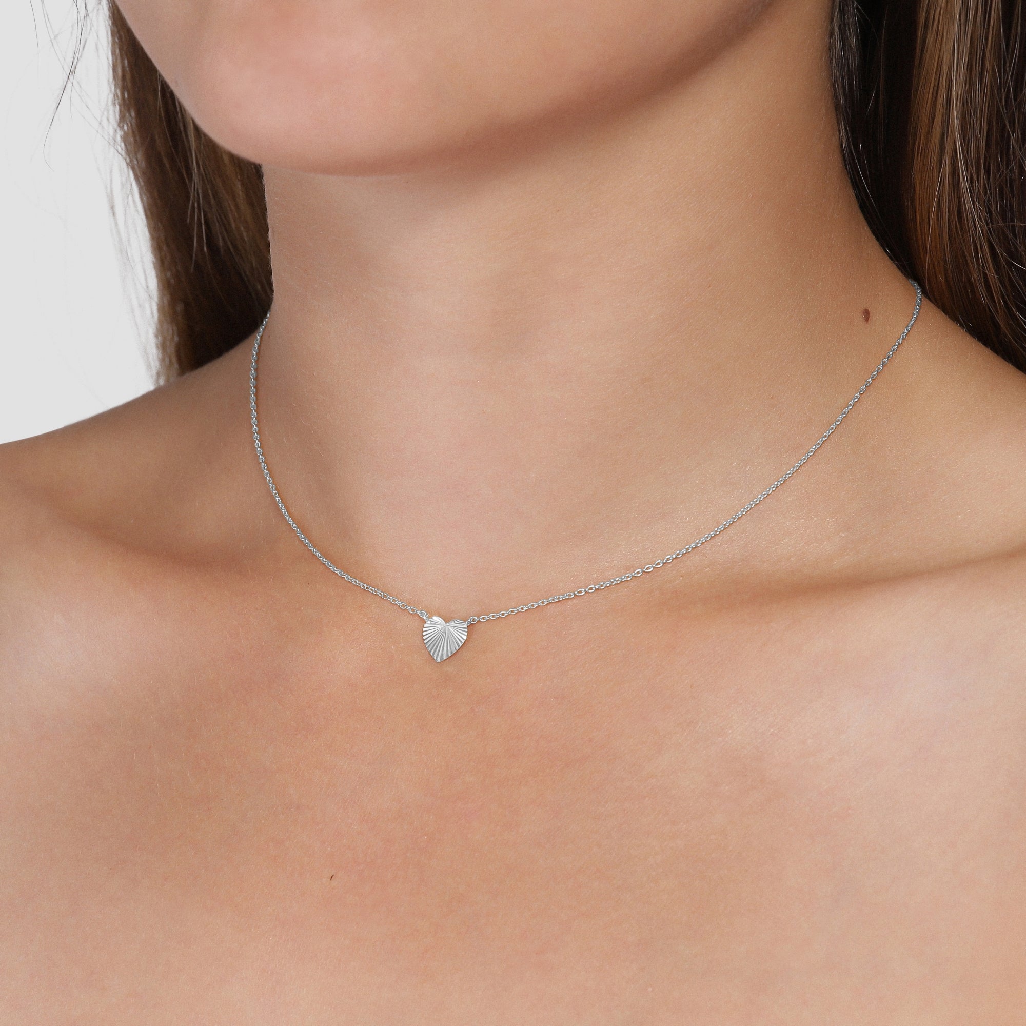 Reflection Heart necklace