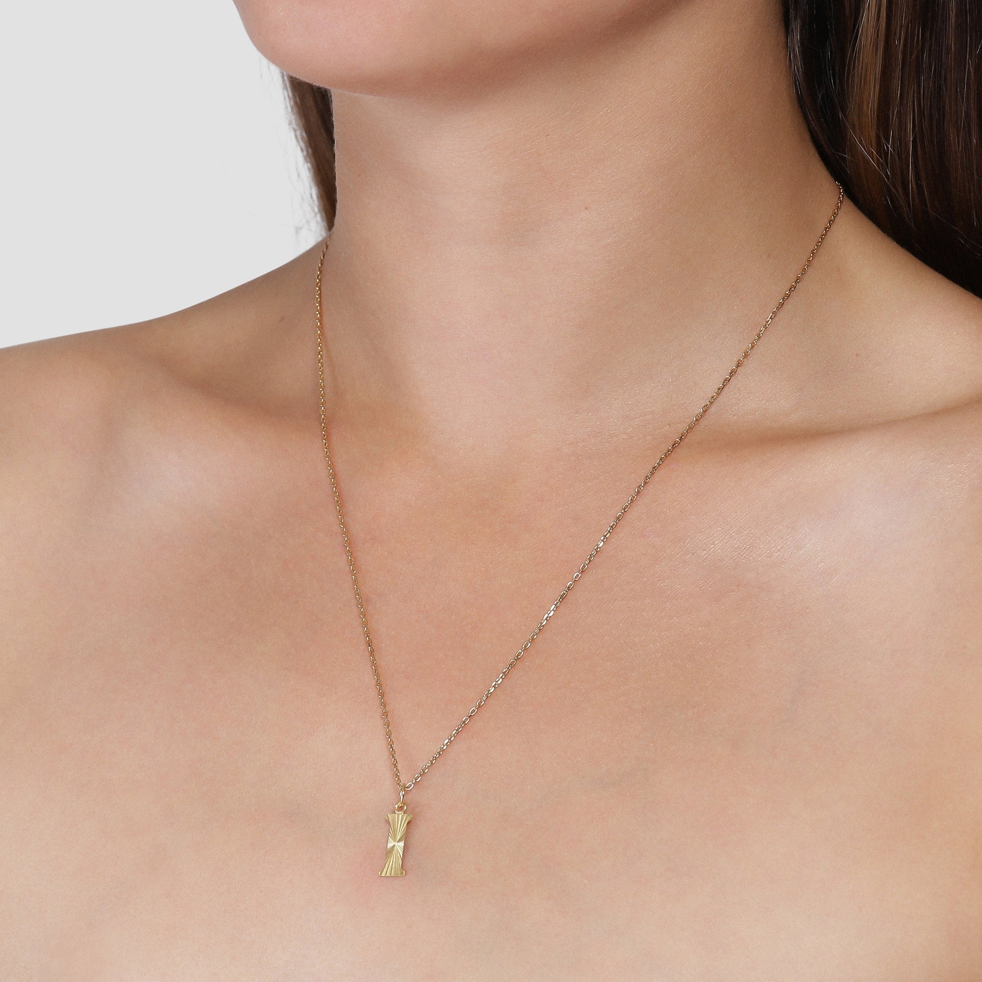 Reflection Letter pendant