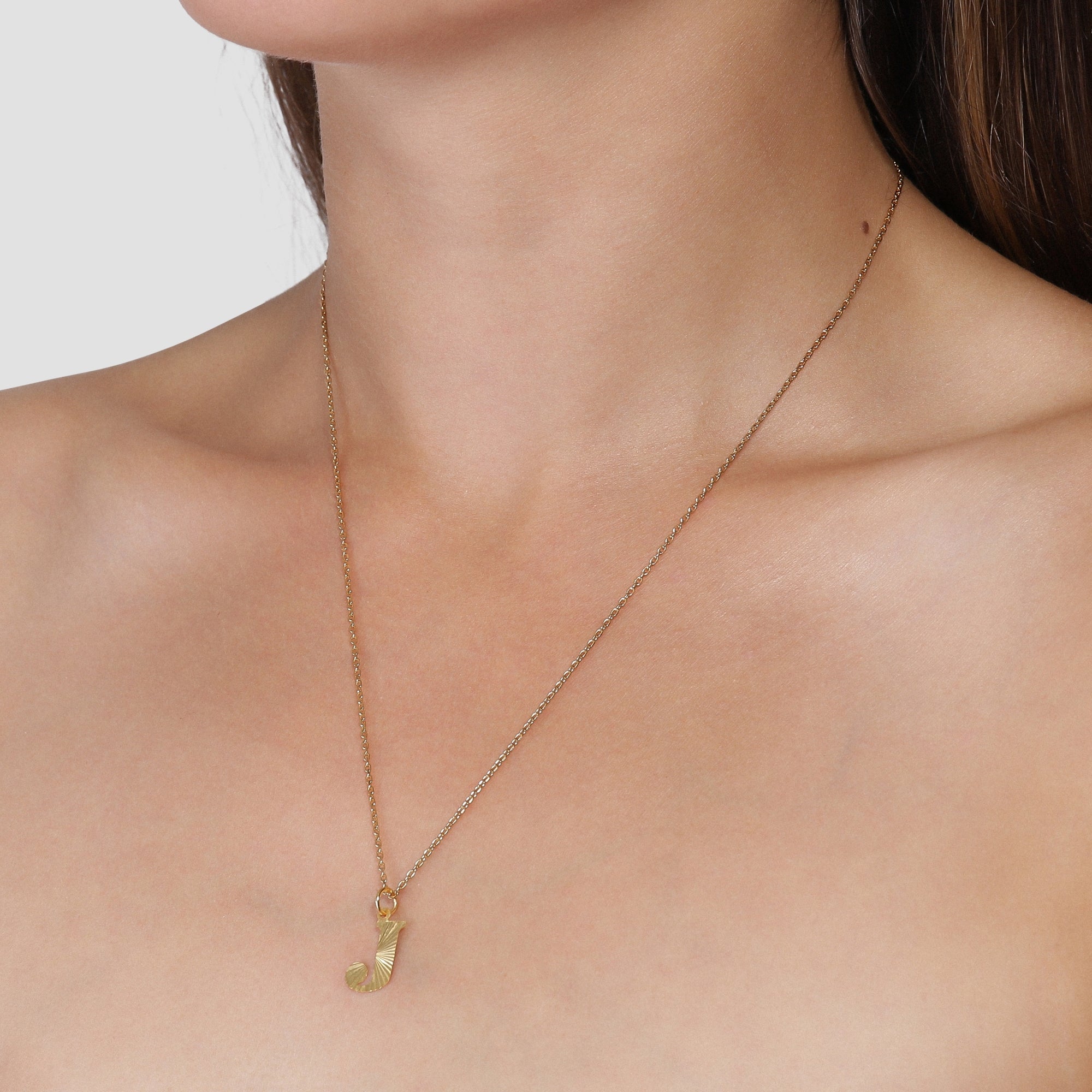 Reflection Letter pendant