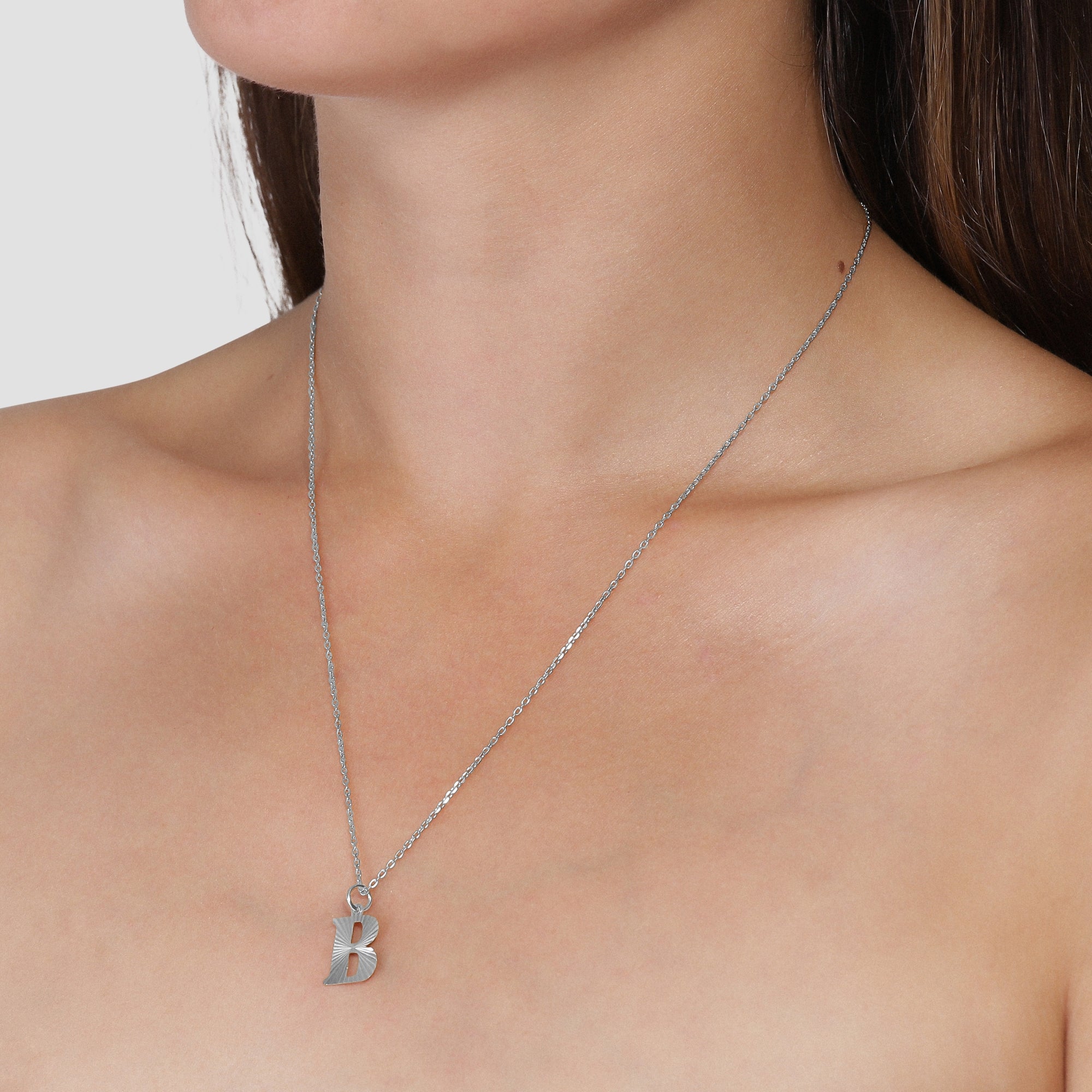 Reflection Letter pendant