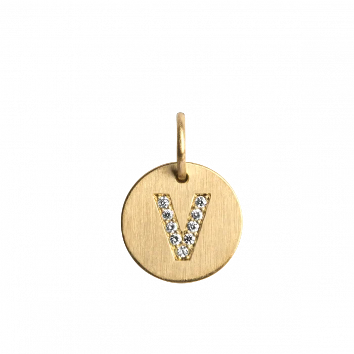 Lovetag Pendant with Diamonds V