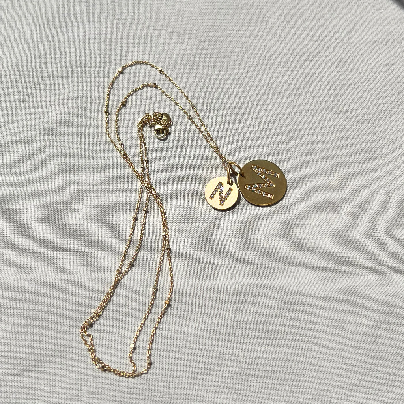 Lovetag Pendant with Diamonds J