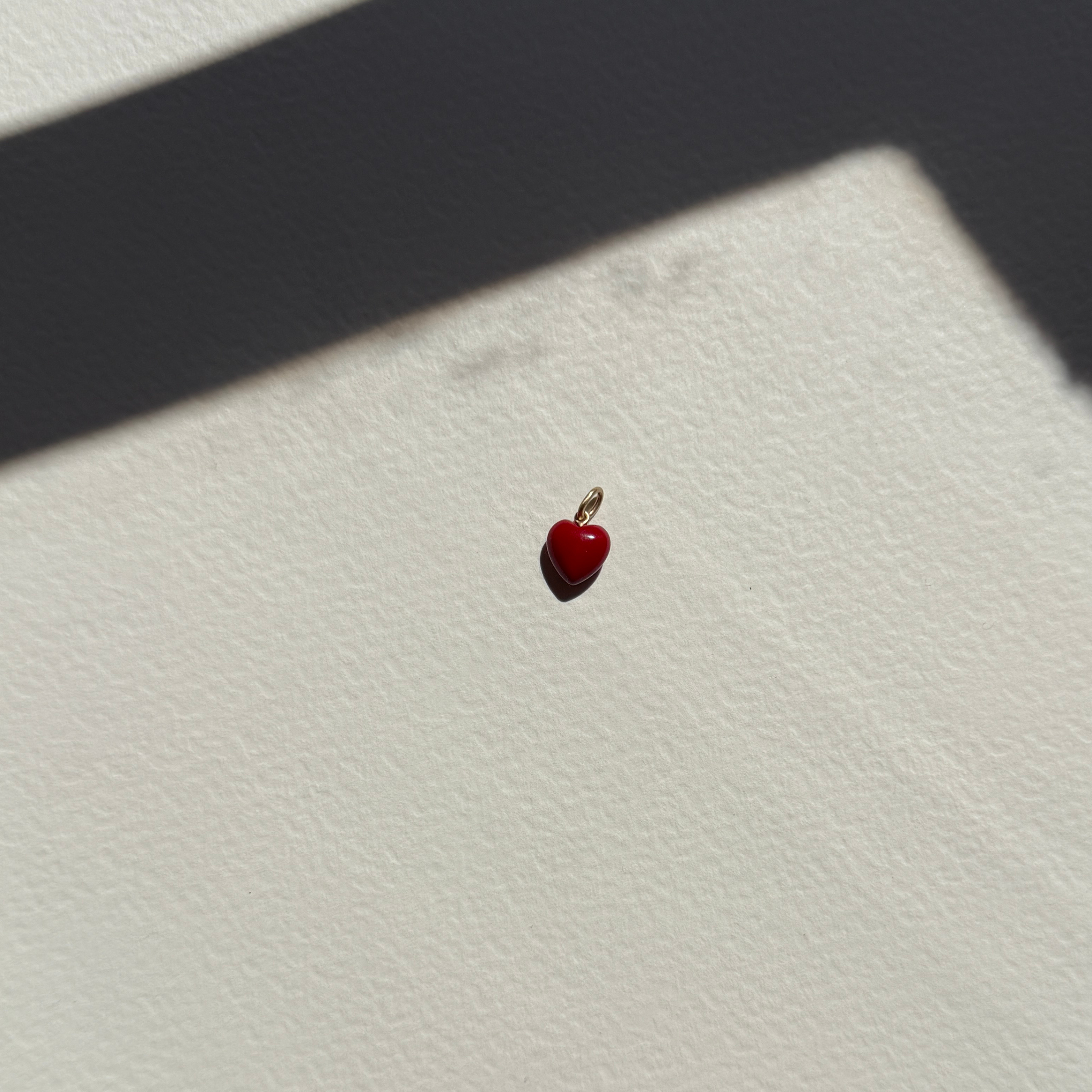 Burgundy Heart 