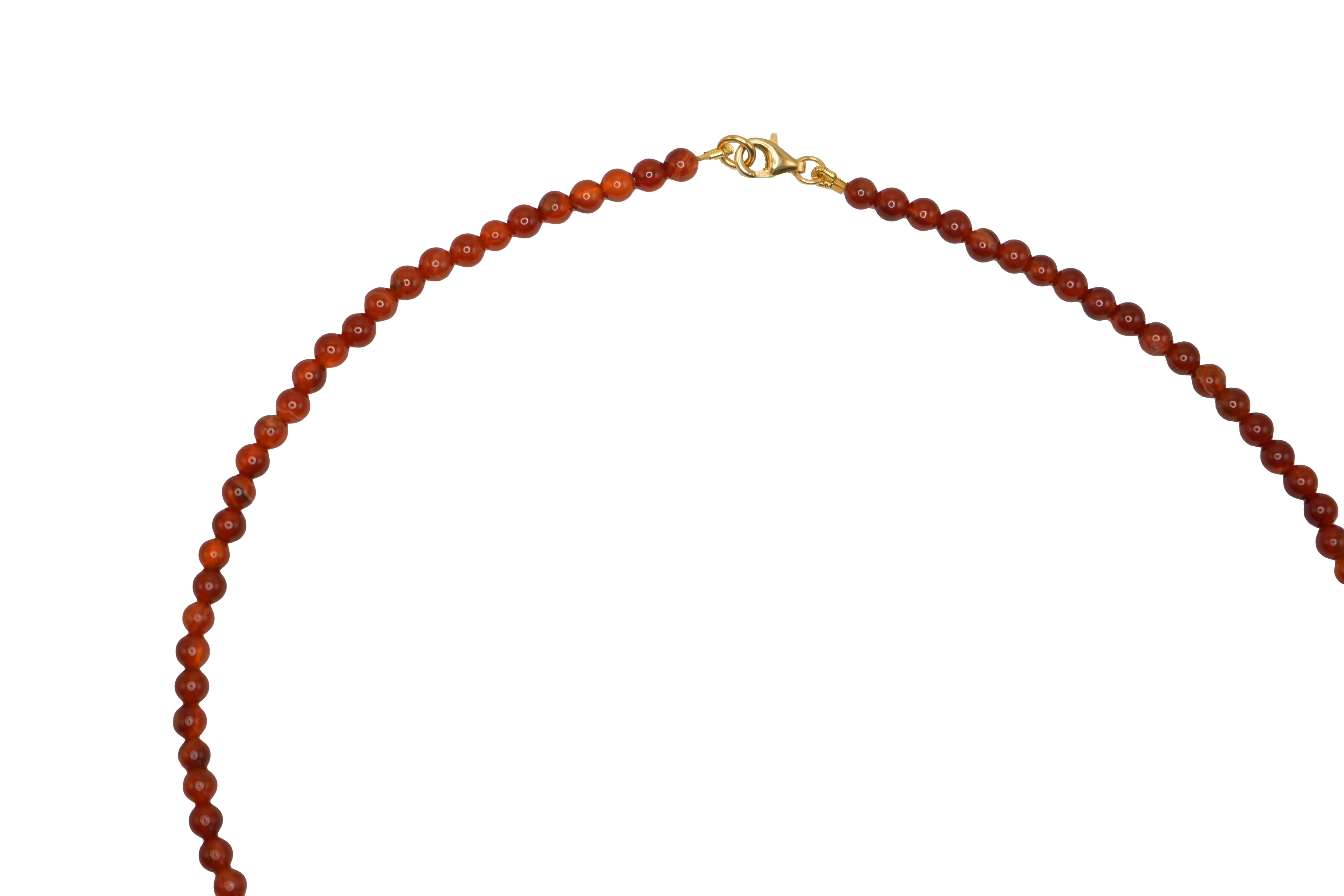 Bead necklace Carnelian