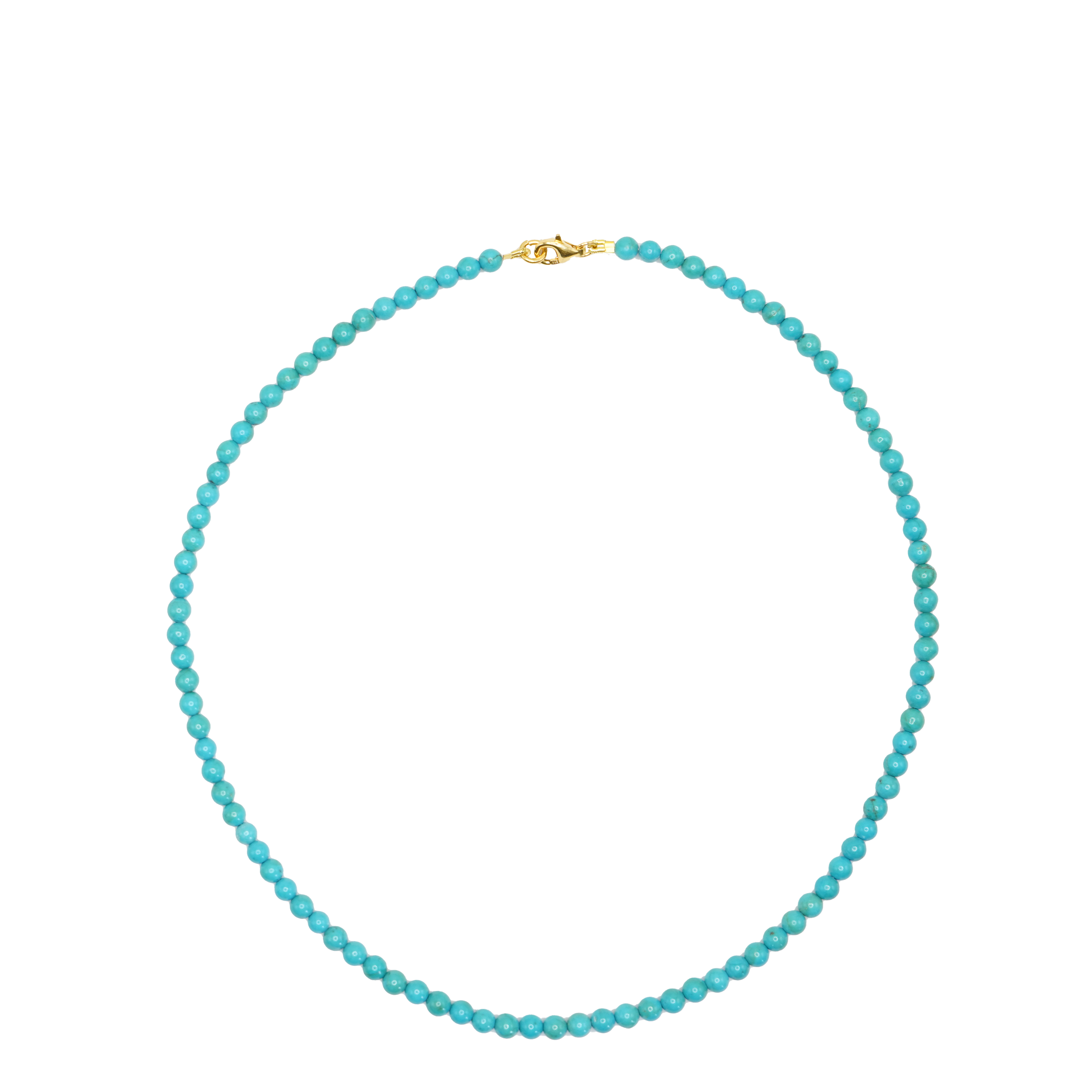 Bead necklace Turquoise
