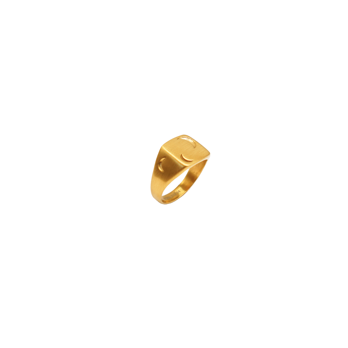 Half Moon Signet Ring