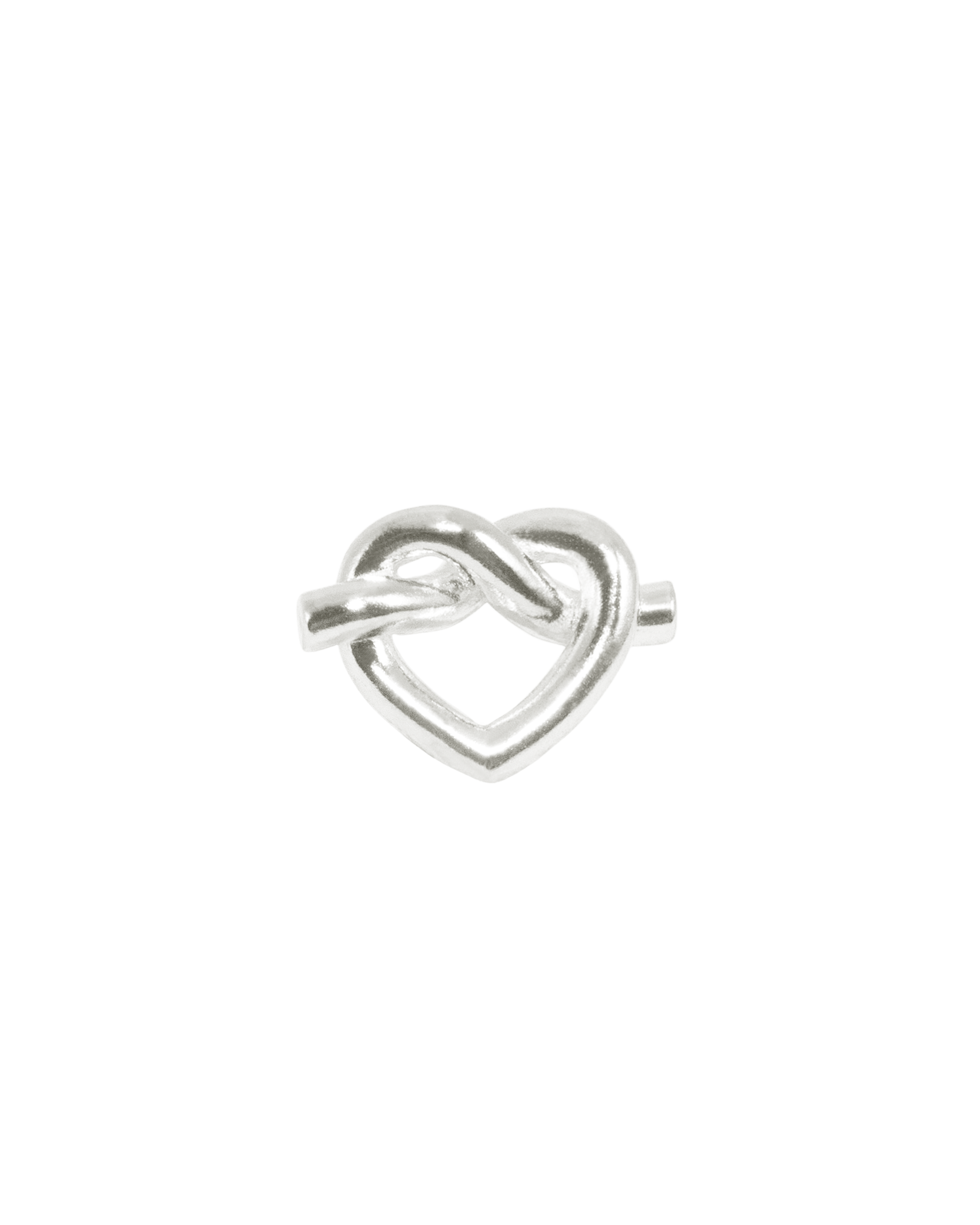 Tied Heart Stud